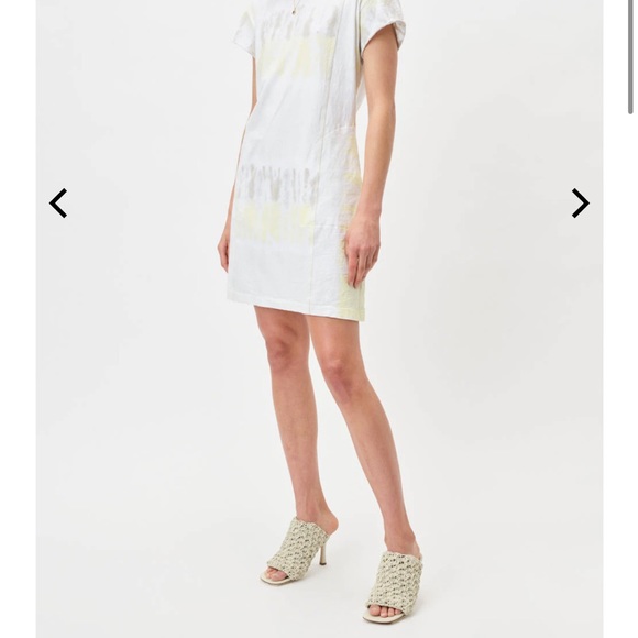 John Elliott Agate Geode Reconstructed Tie Dye Dress Small - Picture 3 of 11